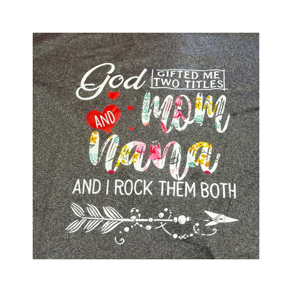 Mom & Nana Graphic Tee Women’s 2XL - Picture 7 of 7